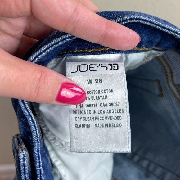 Joe's Jeans Mackenzie Ankle Midrise Jeans Size 26 (A3-8) - Picture 4 of 7